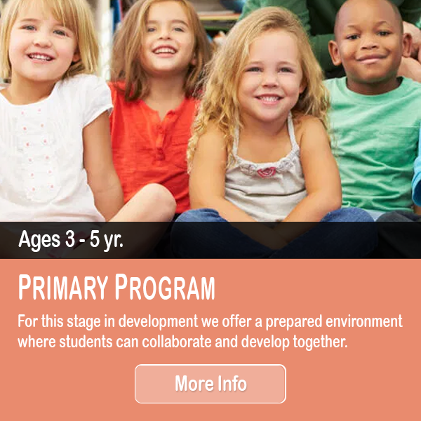 Monarch Montessori School Primary Program