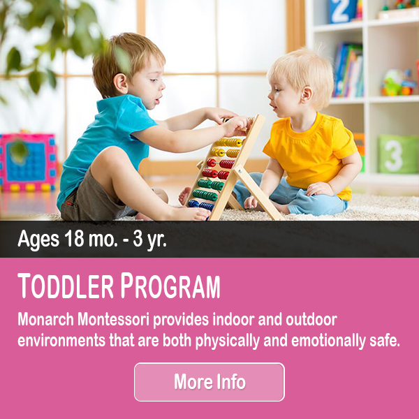 Monarch Montessori School Toddler Program