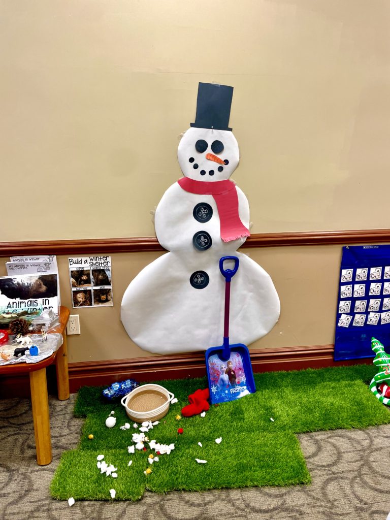 Winter Shelter Project, Snowman, Shovel, Grass, Games